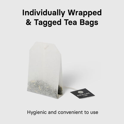 OSULLOC Yuja Earl Grey (Natural bergamot flavor, Yuju), USDA Organic, Premium Teabags from Jeju Island, 20 count, 1.41 oz, 40g
