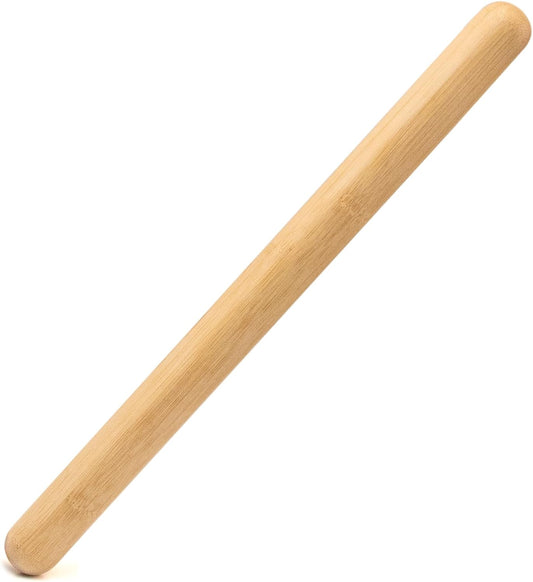 Bamboo Massage Stick - Body Shaping Roller, Guasha Massage Tool for Relaxing Muscles