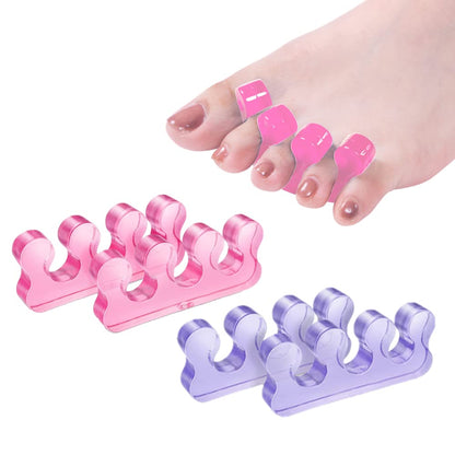Pedicure Toe Separators for Bunion & Nail Polish Orthopedic Gel Toenail Dividers, Soft Gel Pedicure Kit Suitable for Salon Supplies, Beauty Tools for Toenail Separation
