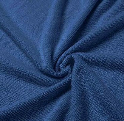 Veseacky Women Bath Wrap Towel for Womens Shower with Pocket Adjustable Spa Robe & Facial Headband