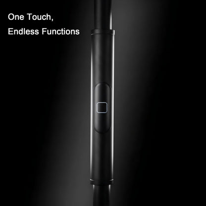 JOOFO LED Torchiere Floor Lamp with Remote, Stepless Dimmable Black