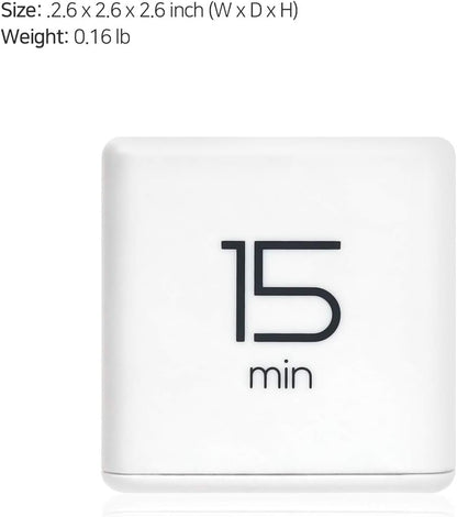 mooas Cube Timer, Flip, Block, Productivity, Time Management (Mint)