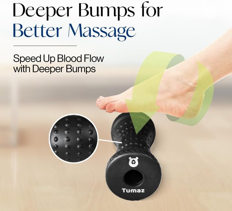 Tumaz Foot Roller for Deep Tissue Massage & Reflexology