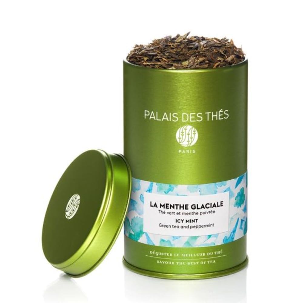 Palais des Thés - Icy Mint - Peppermint Green Tea - 3.5 oz Loose Leaf Tin