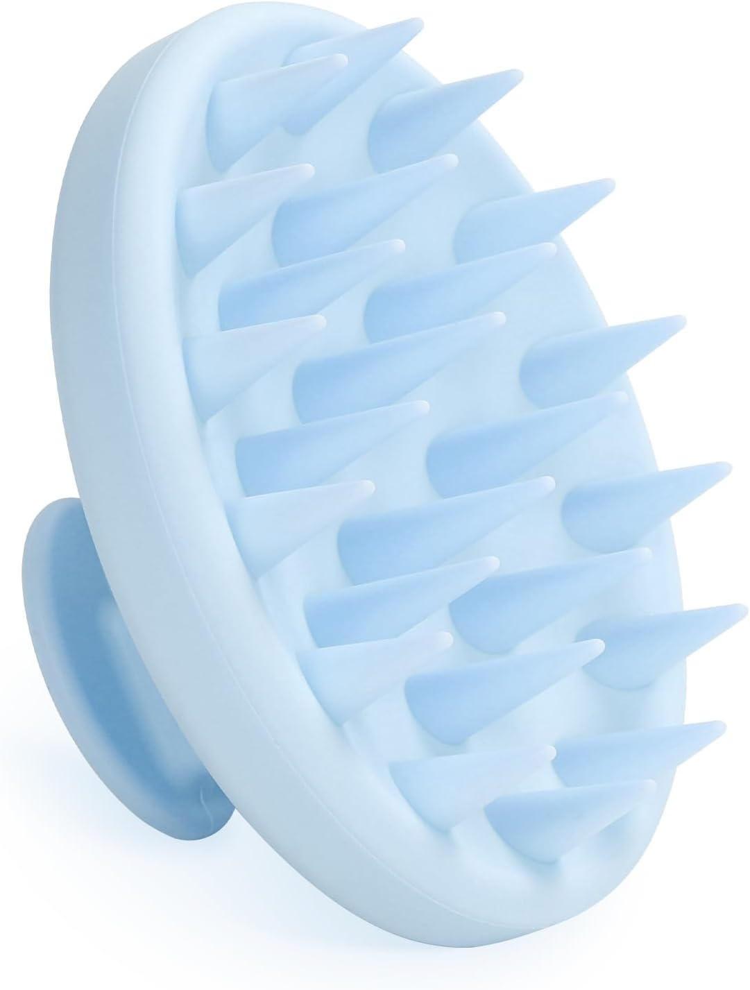 Meartchy Silicone Scalp Massager, Scalp Scrubber for Hair Growth with Soft Bristles, Scalp Exfoliator Brush Dandruff Removal Shampoo Brush for Wet Dry Scalp Care (Mint Green)