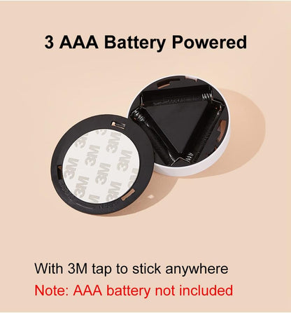 Sunset Visual Lamp Projector - Battery Powered, 2 Levels Brightness & Self-Adhesive LED Lights, Night Light for Home/Bedroom/Party/Photography (Rainbow)