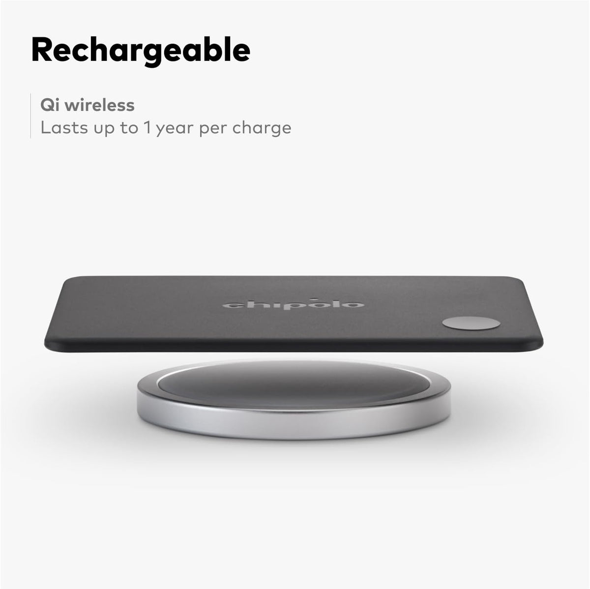 Chipolo CARD – Rechargeable Wallet Tracker Card, Bluetooth Tracker