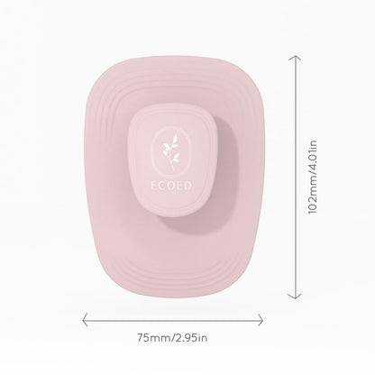 Ecoed Scalp Massager Shampoo Brush, Scalp Scrubber & Exfoliator (Natural)