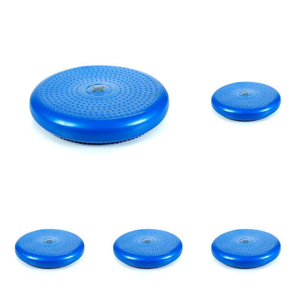 Cando-30-1870 CanDo Inflatable Balance Disc for Balance Training, Proprioception, Strengthening Lower Extremities, Posture, Back Pain, Stress Relief, Restlessness and Anxiety. Black, 14” Diameter