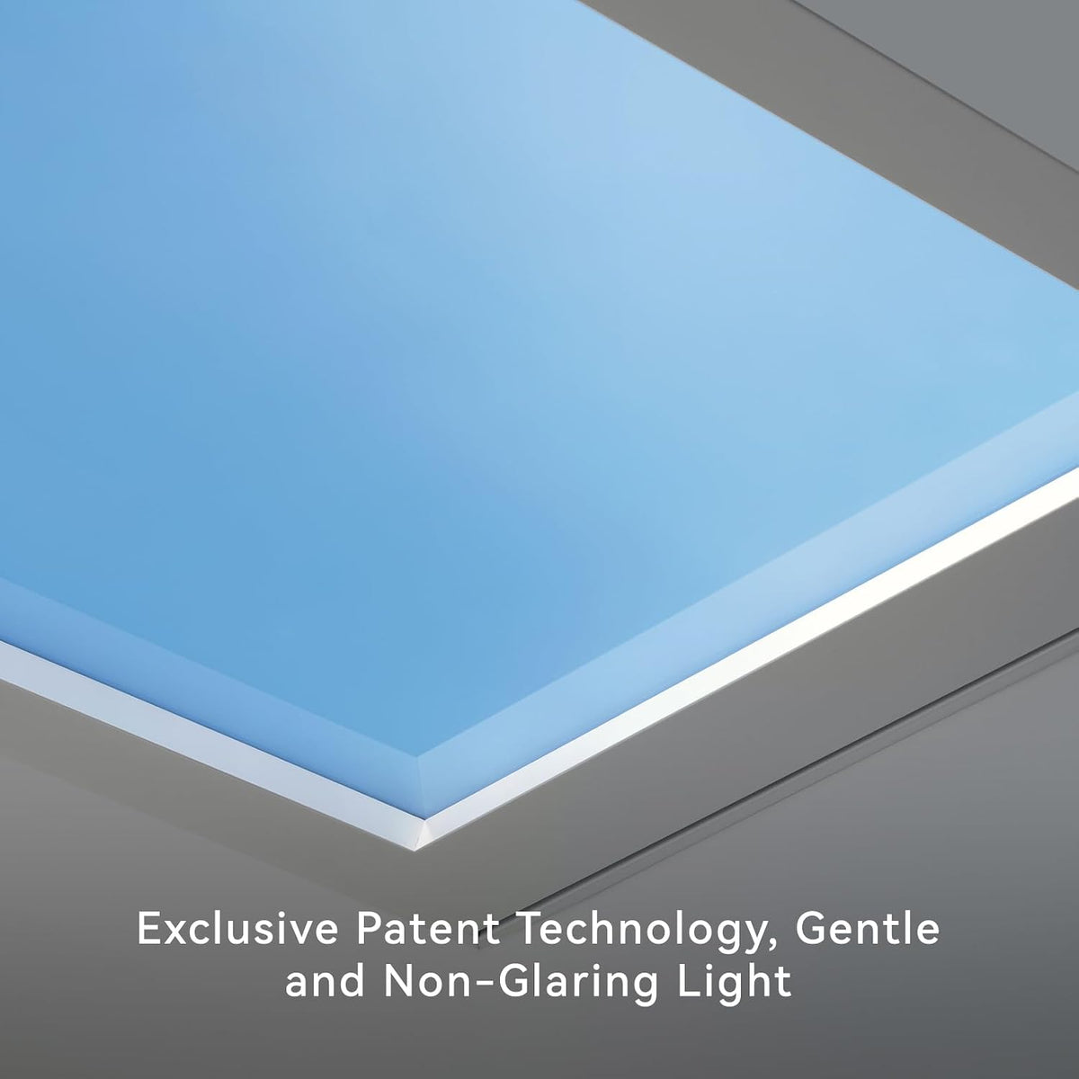 2x1 Ft Artificial Skylight, APP Control Smart Ceiling Light