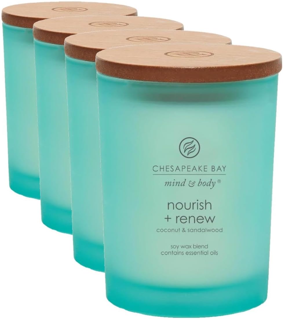 Chesapeake Bay Candle Scented Candle Serenity + Calm (Lavender Thyme) Coffee Table Home Décor