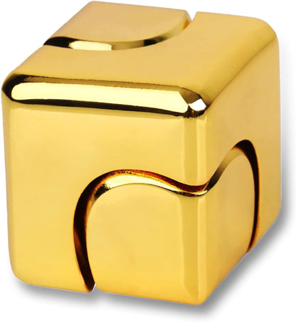 Fidget Spinner Toys Cube Adults Metal Fidgets Cool Stuff Desk Gadgets Office Toy for Teen Boy Small Anxiety Figette Sensory Toy ADHD Tool Fingears Figet Stress Gifts Easter Basket Stuffers Teen Boys