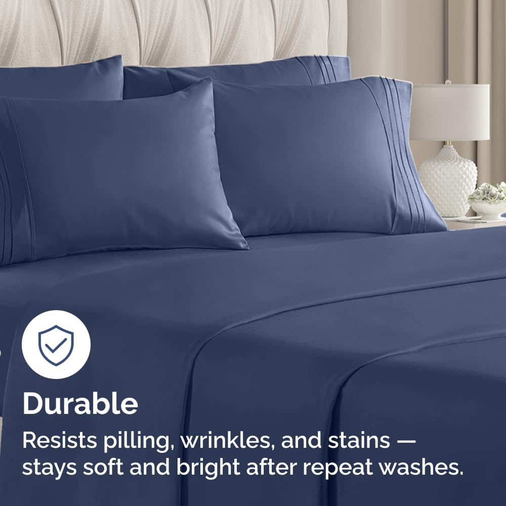 Standard Pillow Cases Set of 10 - Ultra Soft Hotel Quality Pillowcase Covers - Comfy, Cozy & Wrinkle Free - Shrink, Stain and Fade Resistant - Machine Washable Pillow Protectors - 10 Pcs Set - White - Colors B