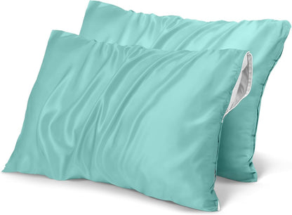 Utopia Bedding Premium 100% Waterproof Pillow Protectors with Zipper Standard Size (Set of 4), Bed Bug and Dust Mite Proof Zippered Pillow Covers, Pillow Encasement Cases, Gray