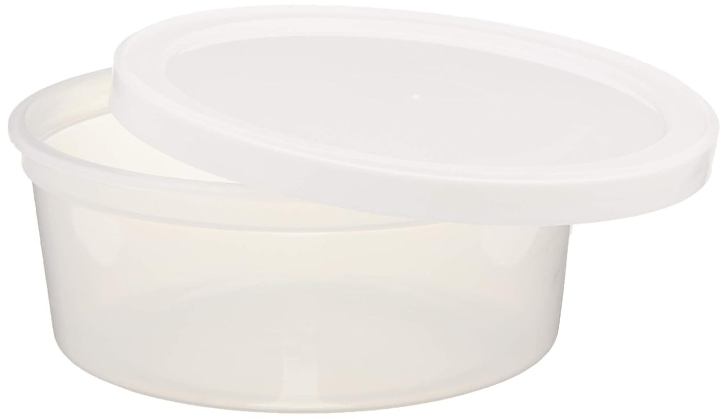 Sammons Preston 56417 Putty Containers for 4 or 6 Ounces of Therapy Putty, Pack of 10