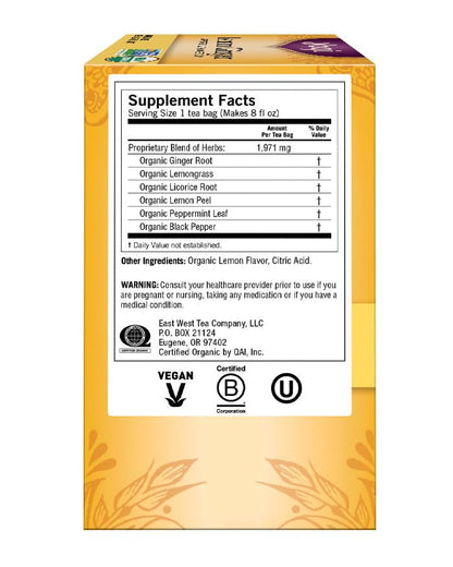 Yogi Tea Lemon Ginger Tea Bags, 16 ct