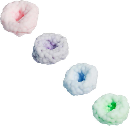 Stress Ball Stress Relief Toys Decompress Venting Vacuum Compression Ball Soft Stretchy Slow Rise for Office Home Daily Relax