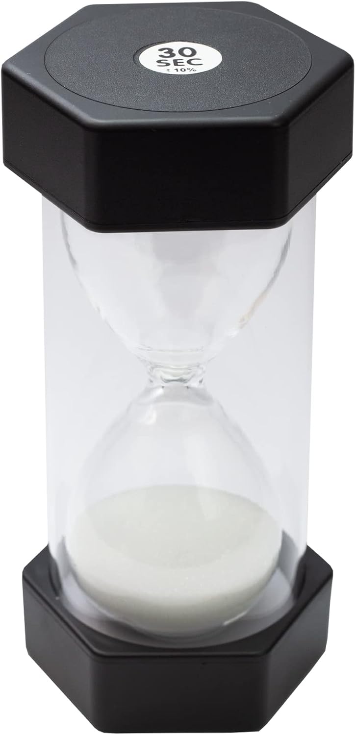 Sand Timer for Kids Set of 3 Small Colorful Hourglass Acrylic Covered Clock 1Min 2Min 5Min for Classroom, Home & Kids Room