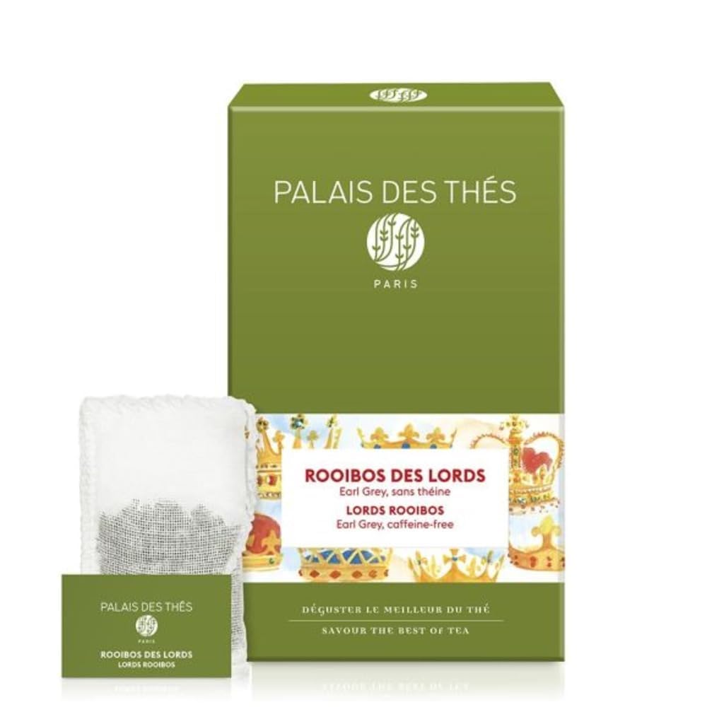 Palais des Thés - Rooibos of Lords - Earl Grey Rooibos - 20 Cotton Tea Bags