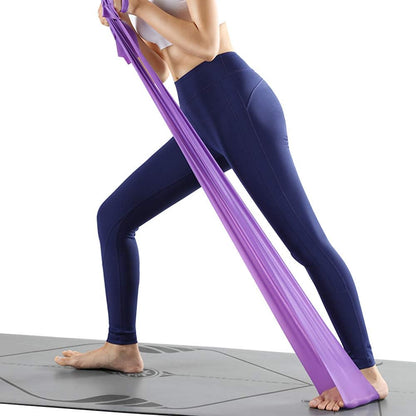 Resistance Bands for Home Workout,Long Exercise Band for Physical Therapy | Non-Latex 59inch Elastic Fitness Bands for Yoga,Pilates,Gym,Travel, Home Exercise Equipment for Women,Men,Pregnant,Seniors
