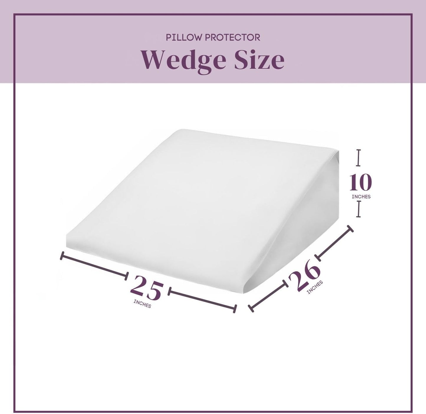 CirclesHome Pillow Protectors 4 Pack Standard Zippered - 100% Cotton Breathable Pillowcases - Protects Pillows from Dirt, Dust and Debri (Standard - Set of 4 - 20x26)