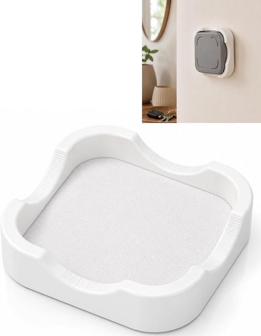 Tiga Phone Access Blocker Device Mount Compatible with Brick – Adhesive Wall & Desk Holder with Metal Plate, Dedicated Storage Mount for Daily Routine Organization