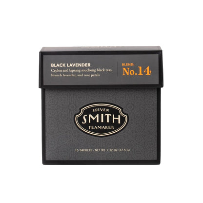 Steven Smith Teamaker, Black Lavender, Lady Grey, 15 Sachets, 1.32oz each
