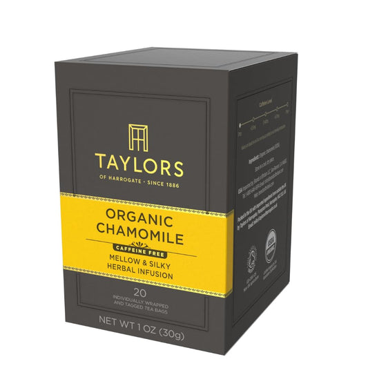Taylors of Harrogate Organic Chamomile Herbal Tea, 20ct (Pack of 1)
