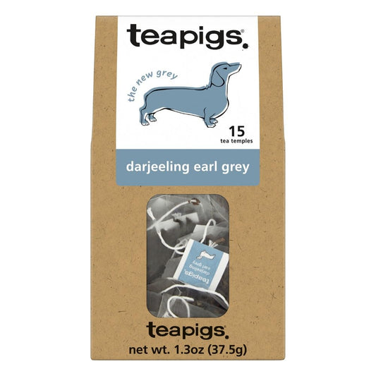 Teapigs, Tea Darjeeling Earl Grey, 15 Count