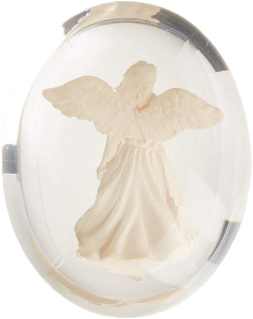 AngelStar 8706 Healing Angel Worry Stone, 1-1/2-Inch, White