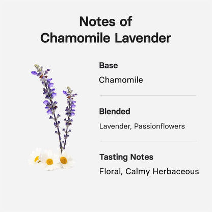 OSULLOC Chamomile Lavender Caffeine-Free Herbal Tea, 20 Count, 1.27 oz