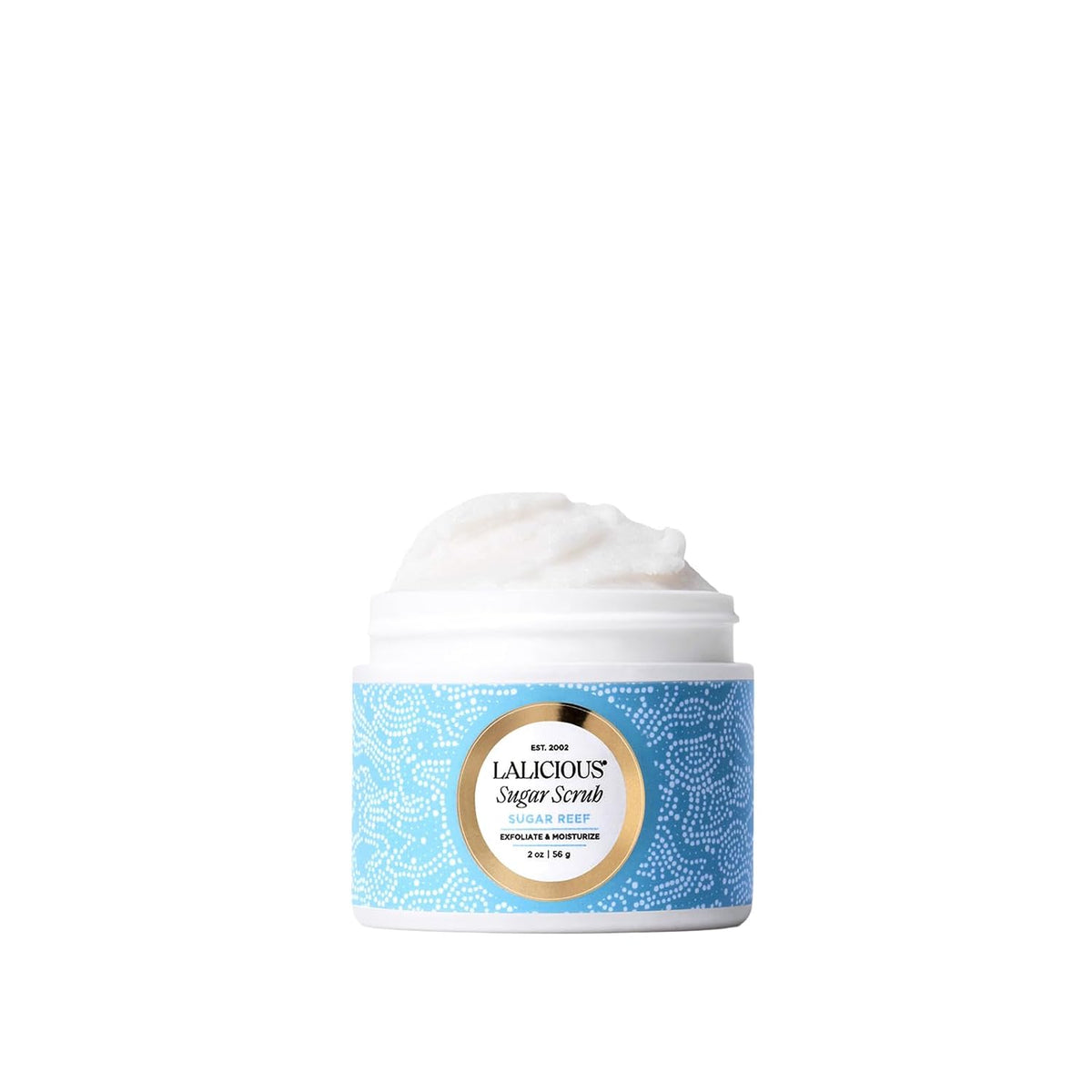 LALICIOUS Endless Summer Exfoliating & Moisturizing Body Scrub | Sugar & Coconut Oil | Pre-Shave Scrub for Ingrown Hairs & Razor Bumps | Gently Buffs & Smooths Sensitive Skin | No Parabens Large 16oz