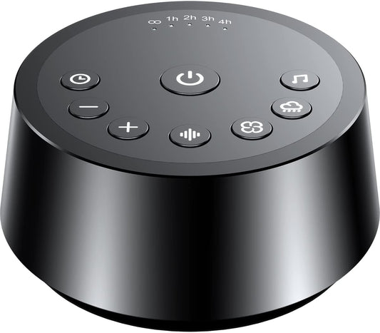 Color Noise Sound Machines Sleep White Noise Machine with 25 Soothing Sounds 32 Volume Levels 5 Timers and 4 Sound Categories and Memory Function for Kids Adults and Home