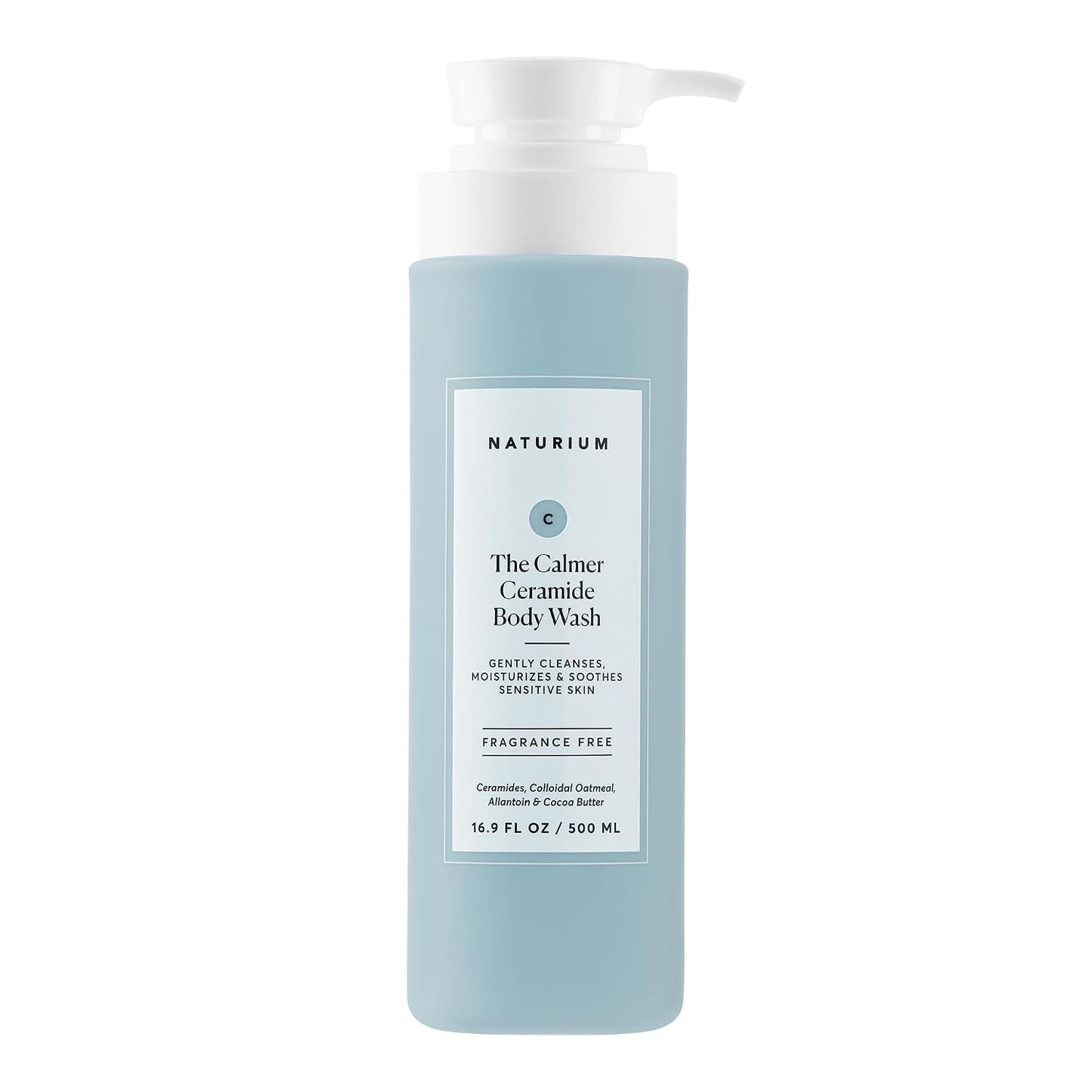 Naturium The Smoother Glycolic Acid Exfoliating Body Wash, Soft & Smoothing Cleanser, 16.9 oz