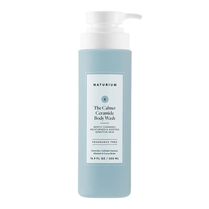 Naturium The Smoother Glycolic Acid Exfoliating Body Wash, Soft & Smoothing Cleanser, 16.9 oz
