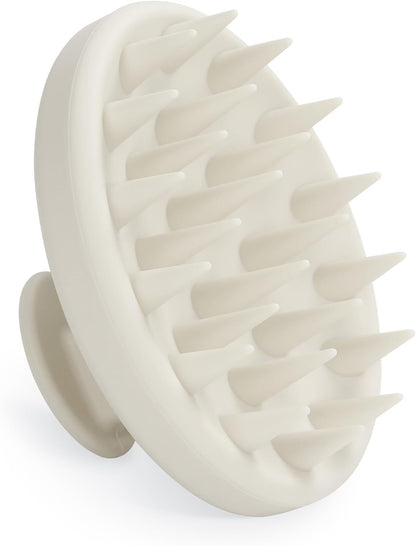 Meartchy Silicone Scalp Massager, Scalp Scrubber for Hair Growth with Soft Bristles, Scalp Exfoliator Brush Dandruff Removal Shampoo Brush for Wet Dry Scalp Care (Mint Green)