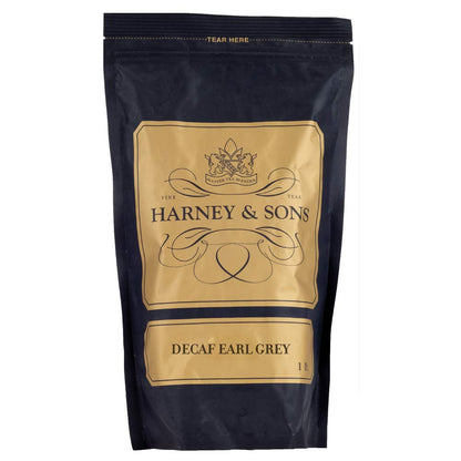 Harney & Sons Decaf Earl Grey Loose Leaf Black Tea, 1 lb Bag