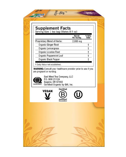 Yogi Tea Organic Ginger Tea, 16 Bags, 1.12 oz