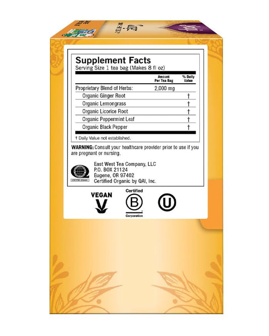 Yogi Tea Organic Ginger Tea, 16 Bags, 1.12 oz