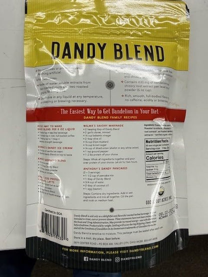 454 Cup Bag of Original Dandy Blend Instant Herbal Beverage with Dandelion, 32 oz. (2 pounds 908g) Bag