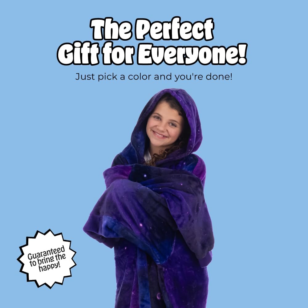 THE COMFY Dream | From Shark Tank | Patented | No Sherpa | Light Wearable Blanket Hoodie | Gift for Women & Men | One Size
