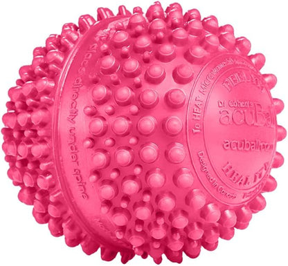 Dr. Cohen's acuball Heatable Deep Tissue Massage Ball - acuBall Trigger Point Massage Therapy for Myofascial and Stress Release and Exercise - Effective Back Massager Ball for Targeted Pain Relief