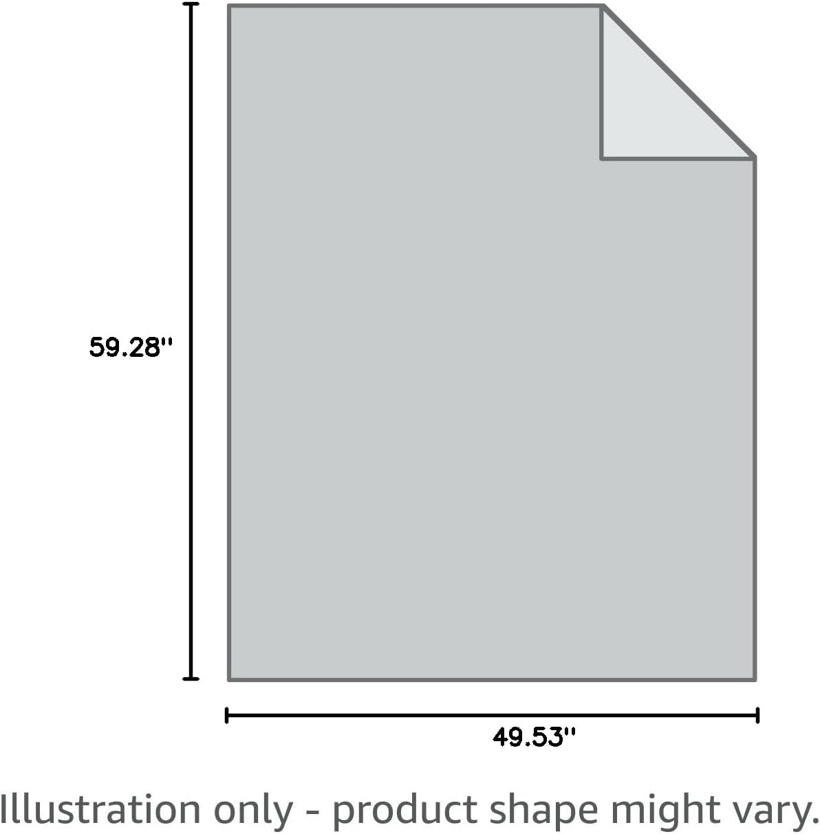 Sealy Electric Throw Blanket, Flannel & Sherpa Heated Throw with 6 Heating Levels & 2-10 Hours Auto Shut Off, Fast Heating & Machine Washable, 50x60 Inch, Light Grey