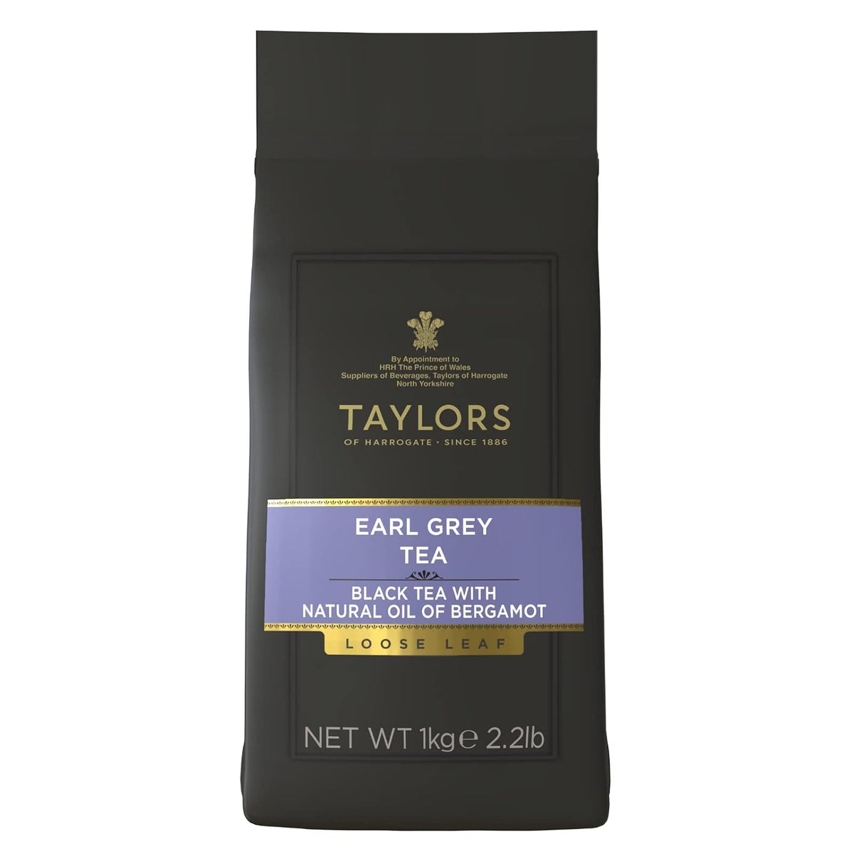 Taylors of Harrogate Earl Grey Loose Leaf Tea, 2.2lb (Pack of 1)
