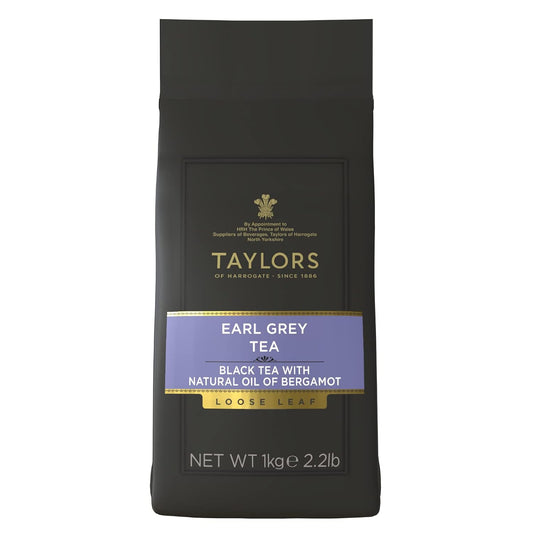 Taylors of Harrogate Earl Grey Loose Leaf Tea, 2.2lb (Pack of 1)