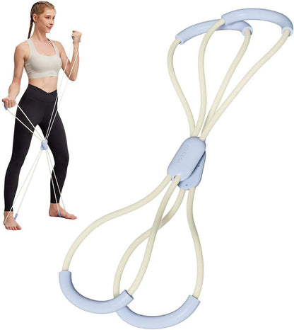 YOTTOY Cross Resistance Band for Full Body Workout,Elastic Exercise Bands for Legs,Arms,Glutes,Stretch Bands for Exercise,Yoga Straps for Stretching, Booty Bands for Home Gym