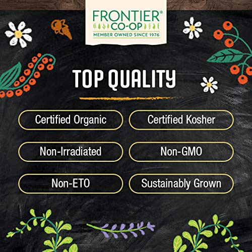 Frontier Co-op Organic Valerian Root Powder, 1lb Bulk Bag - Natural Dried Valerian Root Powder - Ideal for Teas and Herbal Uses, Kosher