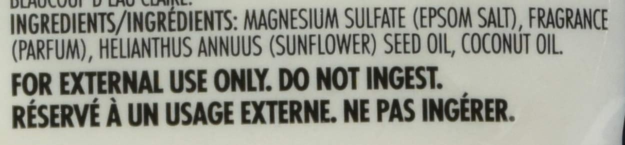 Dr Teal's Epsom Salt Magnesium Soak, Nourish & Protect with Coconut Oil, 3 lbs
