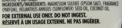 Dr Teal's Epsom Salt Magnesium Soak, Nourish & Protect with Coconut Oil, 3 lbs
