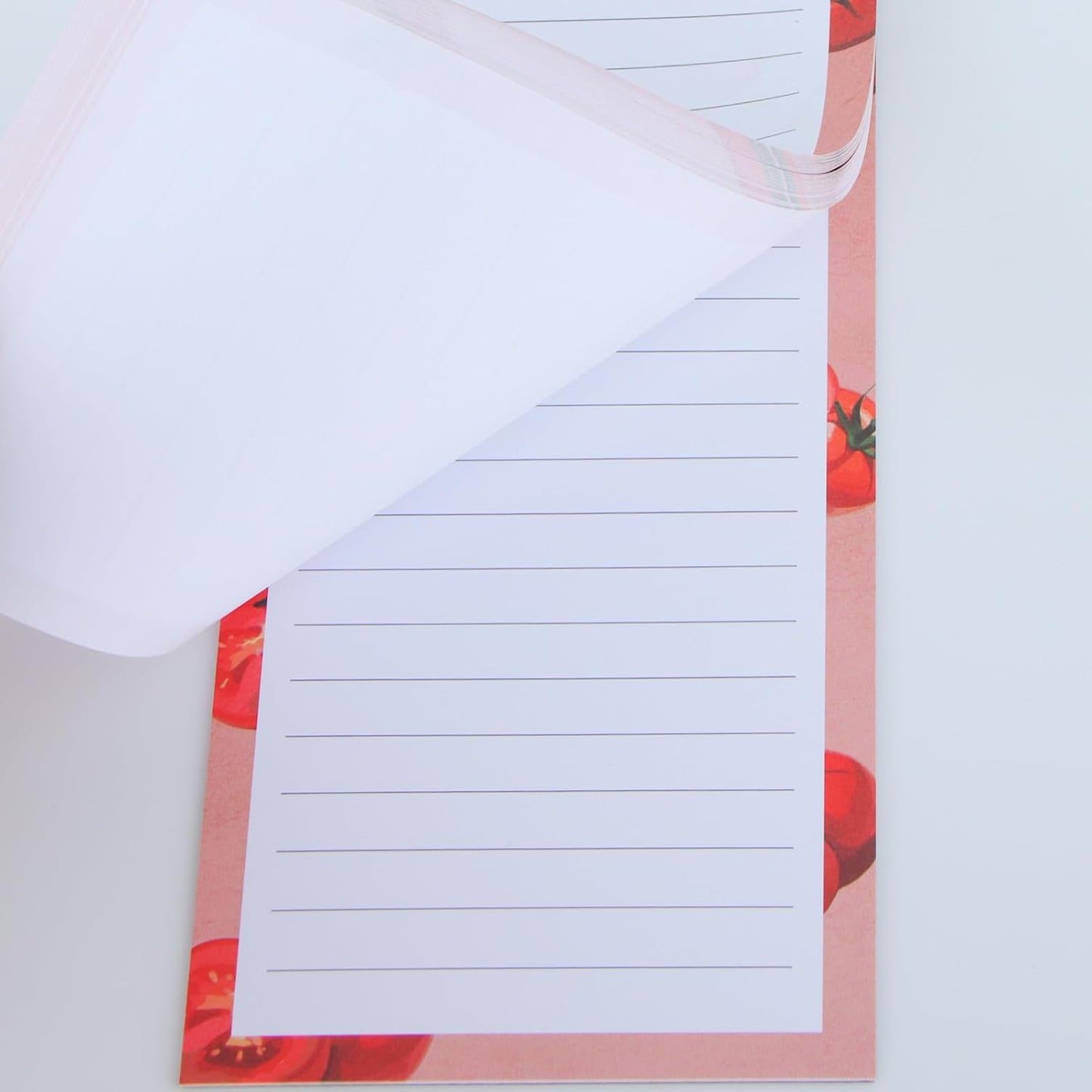 6 Pack Magnetic Notepads, Notepads Grocery List Magnet Pad for Fridge,Full Magnet Back Design Notepad for Grocery Lists, Shopping Lists, to-Do Lists(240 Sheets)